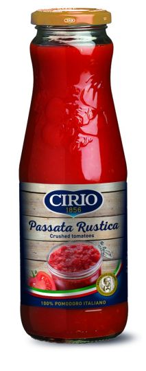 Cirio Passata Rustica Glass Jar, 680g