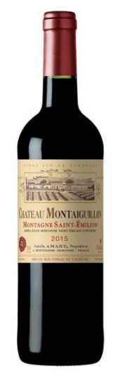Chateau Montaiguillon AOC Montagne Saint-Emilion 2015 in Wooden Box, 75cl