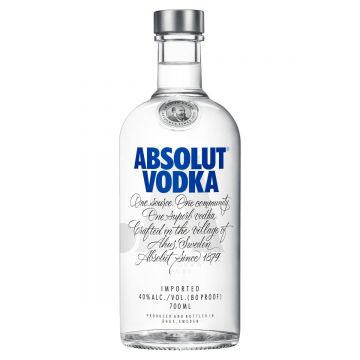 Absolut Blue Original Swedish Vodka 70cl 40% ABV