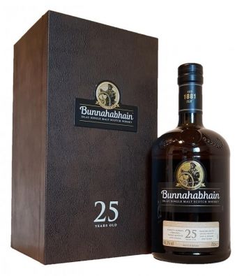 Bunnahabhain 25 Year Old Single Malt Scotch Whisky in Gift Box, 70cl