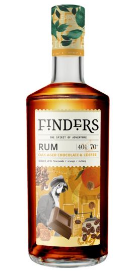 Finders Oak Aged Chocolate and Coffee Spiced Rum, 70cl