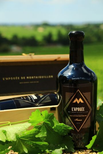 Apogée De Montaiguillon Saint-Georges Saint-Emilion 2016 in Wooden Box, 75cl x 3 bottles
