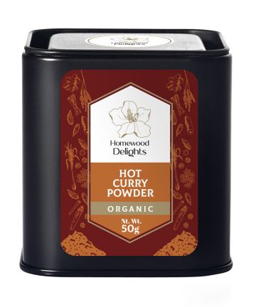 Organic Curry Powder Hot, 50g