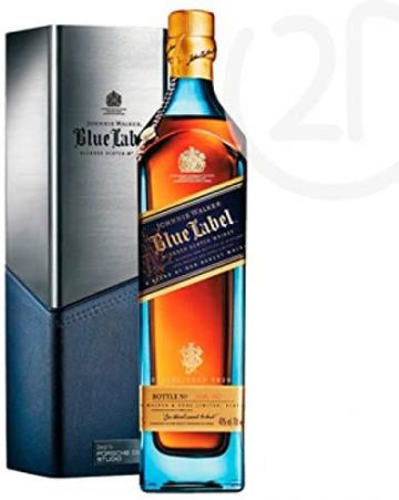 Johnnie Walker Blue Label 'Chiller Design by Porsche' Blended Scotch Whisky, 70cl