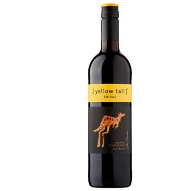 Yellow Tail Shiraz Red Wine, 75cl (Case of 12)