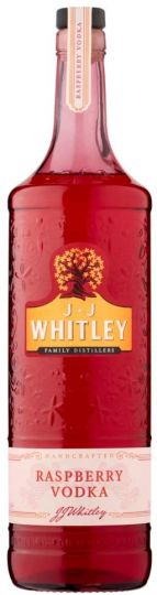 J.J Whitley Raspberry Vodka, 1L, 38% ABV