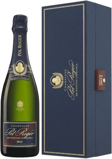 Pol Roger Sir Winston Churchill 2012 Vintage Champagne in Gift Box,  75cl        