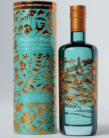 Silent Pool Intricately Realised Gin in Gift Tin, 70cl