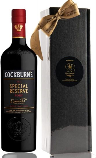 Cockburn's Special Reserve Port Wine (1 x 70CL Bottle + GIFT BOX + FREE A6 Gift Card), 75cl