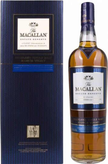 Macallan Estate Reserve Highland Single Malt Scotch Whisky in Gift Box, 70cl
