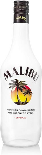 Malibu Original White Rum with Coconut Flavour, 70cl