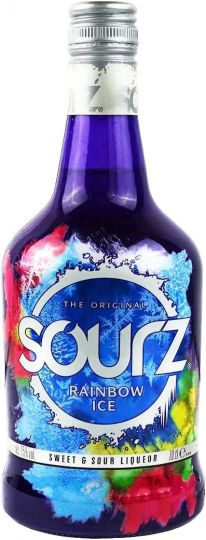 Sourz Rainbow Ice  Liqueur, 70cl