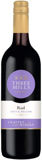 Three Mills Classic Red Wine, 75cl (Case of 6)
