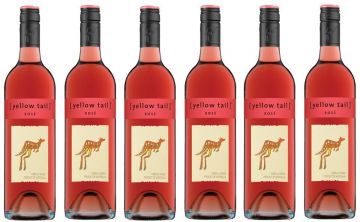 Yellow Tail Rose Wine, 75cl  (Case of 6)