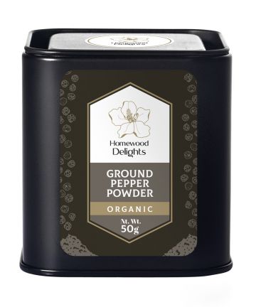 Organic Black Pepper Powder, 50g