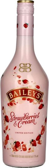 Baileys Strawberries and Cream Liqueur, 70cl