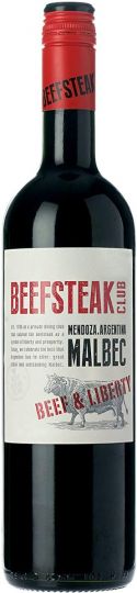 Beefsteak Club Mendoza Malbec Red Wine, 75cl