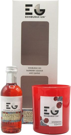 Edinburgh Gin - Miniature & Scented Candle Gift Pack - Liqueur