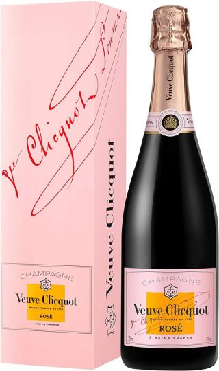 Veuve Clicquot Rosé Champagne in Gift Box, 75cl