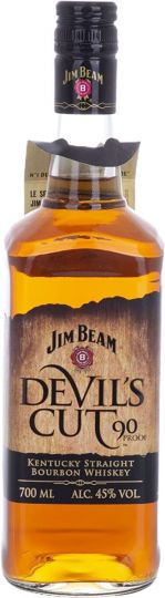 Jim Beam Devil's Cut Kentucky Straight Bourbon Whiskey, 70cl