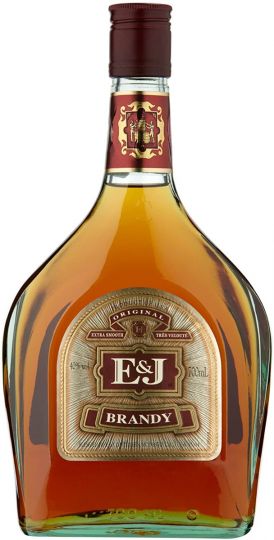 E&J Distillery VS Brandy, 70 cl