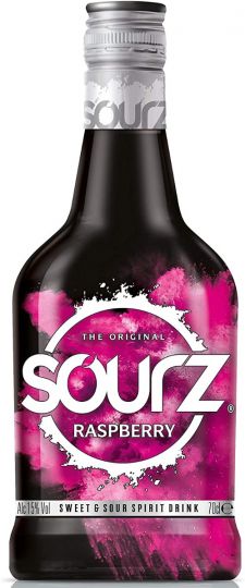 Sourz Raspberry Sweet & Sour Liqueur, 70cl