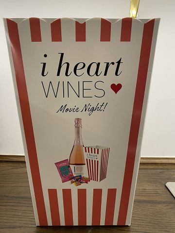 i Heart Prosecco DOC Rose, 75cl Popcorn Shed Mini Pop, sweet & salty, 28g
