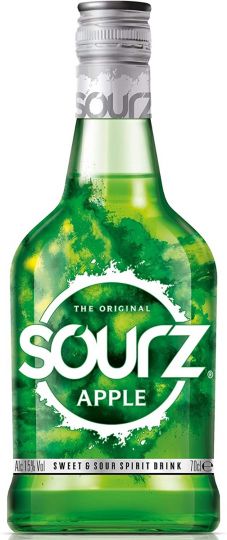 Sourz Green Apple Liqueur, 70cl