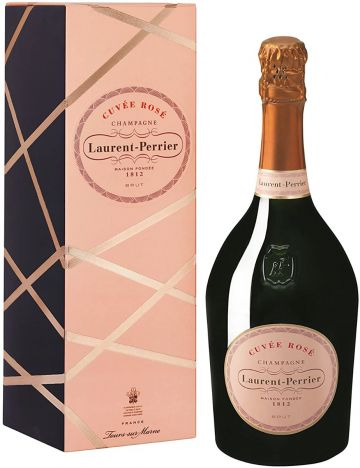 Laurent Perrier Cuvee Rose Non Vintage Champagne in Gift Box, 75cl