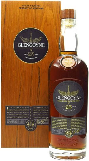 Glengoyne Highland 25 year old Single Malt Whisky in Gift Box, 70cl