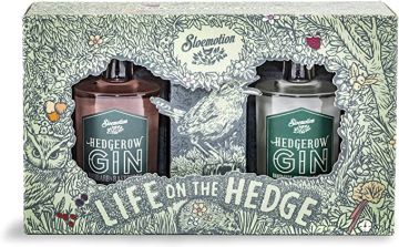 Hedgerow Liqueurs | Gin Twin Pack | 40-42% ABV | 2 x 5cl Bottles