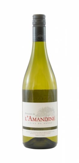 Cotes du Rhone White Domaine l`Amandine 2020 White Wine, 75cl