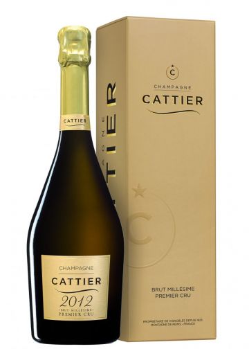 Cattier Premier Cru Brut Millesime Champagne 2012 in Gift Box, 75cl