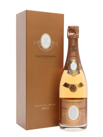 Louis Roederer Cristal Rosé 2013 Vintage  Champagne in Gift Box, 75cl