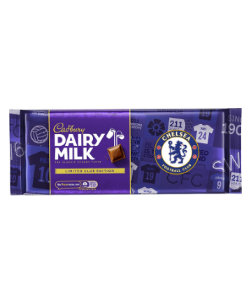 Cadbury Dairy Milk Chelsea Football Club Edition Chocolate Gift Bar, 360g