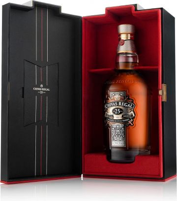 Chivas Regal 25 Year Old Blended Scotch Whisky, 70 cl with Gift Box