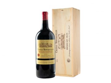 Chateau Montaiguillon Montagne Saint-Emilion 2016 Red Wine, 500cl in Wooden Box