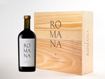 Château la Renaissance Romana Pomerol 2018 Red Wine, 75cl in Wooden Box