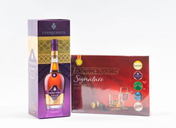 Courvoisier V.S.O.P Special Gift Box with Signature Collection of Liqueurs