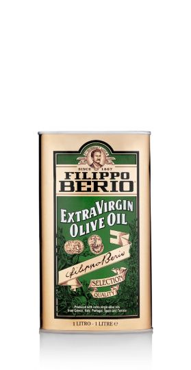 Filippo Berio Extra Virgin Olive Oil Tin, 1Litre