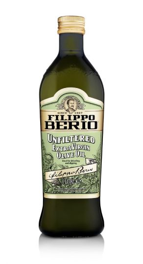 Filippo Berio Unfiltered Extra Virgin Olive Oil, 1Litre