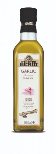 Filippo Berio Olive oil with Garlic, 250ml