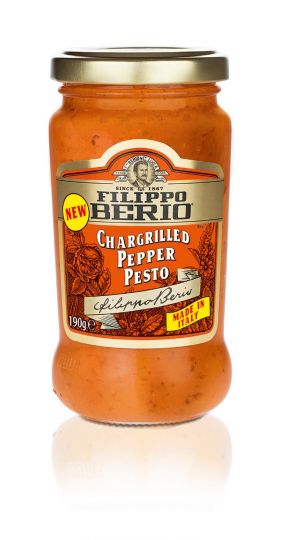 Filippo Berio Pesto Chargrilled Pepper Pesto, 190g