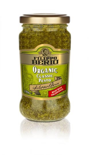 Filippo Berio Organic Pesto Green Sauce, 190g
