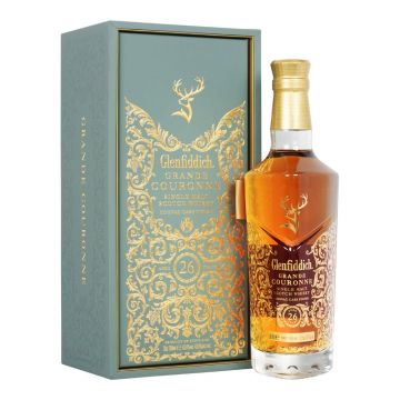 Glenfiddich Grande Couronne 26 Year Old Single Malt Scotch Whisky in Gift Box, 70cl