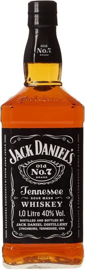 Jack Daniel's Old No.7 Tennessee Whiskey, 1 Litre