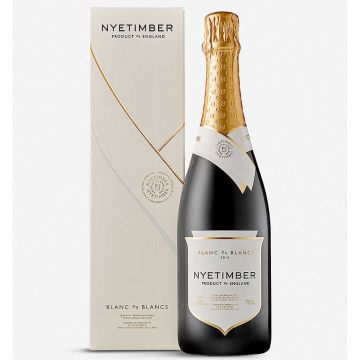 Nyetimber Blanc De Blancs English Sparkling wine 2014 in Gift Box, 75cl