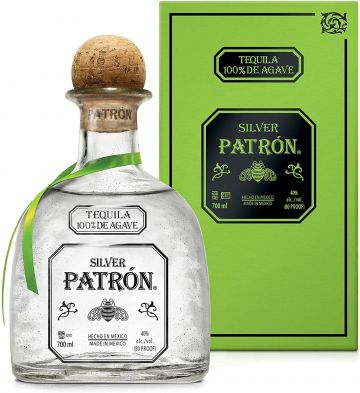 Patrón Silver Tequila in Gift Box, 70cl