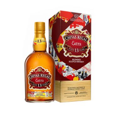 Chivas Regal Extra 13 Year Old Blended Scotch Whisky in Gift Box, 70cl