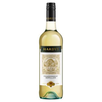 Hardy's Stamp Chardonnay Semillon White Wine, 75cl